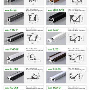 Aluminum Profile for Wardrobe & Cabinet LED Lighting