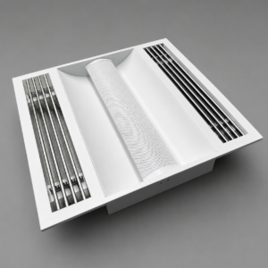 Custom HVAC Air Supply LED Troffer Light