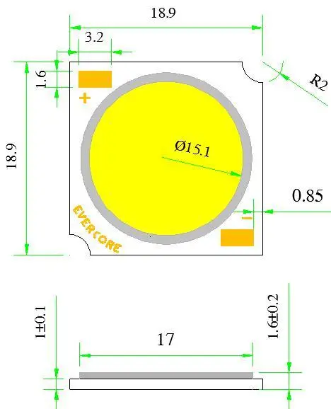 EVERCORE High efficiency COB-Y Series 150lm/W - Image 7