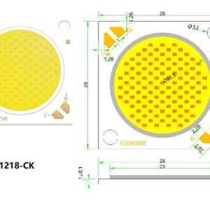 EVERCORE CCT Tunable COB Series