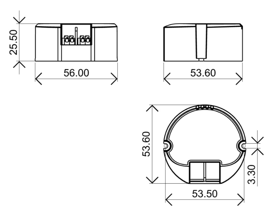 Built-in Constant Current LED Driver-EAGLERISE Round (CS) series - Image 8