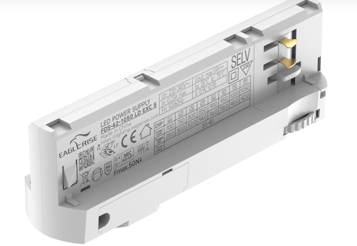 4‑Wire In‑Track Constant‑Current LED Driver-Eaglerise FDS Series - Image 2