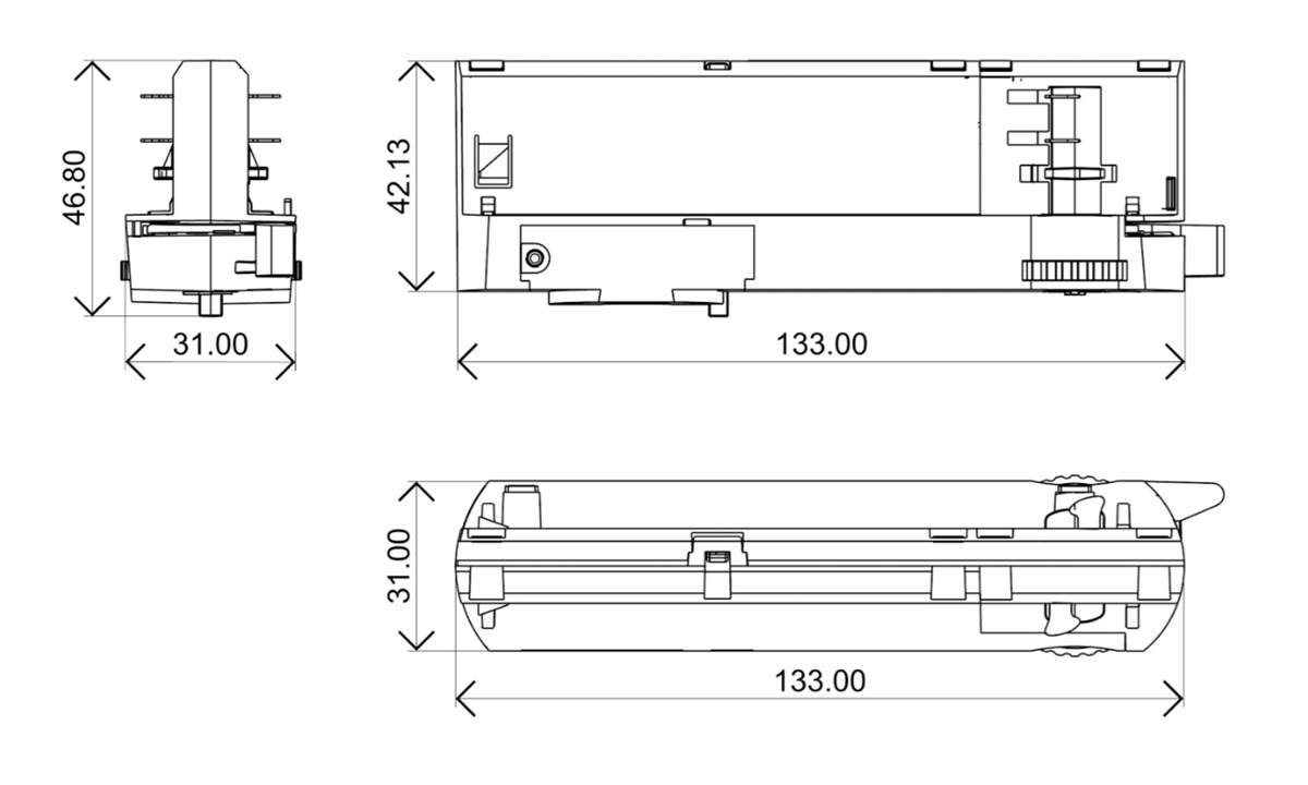 4‑Wire In‑Track Constant‑Current LED Driver-Eaglerise FDS Series - Image 4