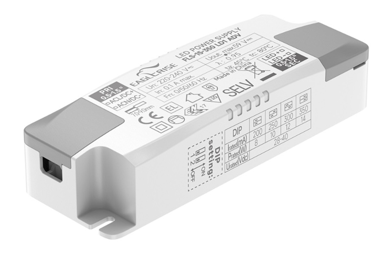 Eaglerise DIP-Switch Adjustable Output Current LED Driver Series – High Efficiency, External, High Power Factor - Image 5
