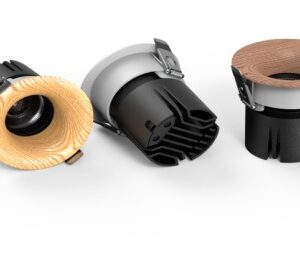 UGR≈0,“T ” -Curved Trim Series Recessed LED Spotlight Kit