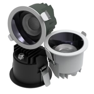 IP44 Die Cast Aluminum LED Downlight Housing Kit
