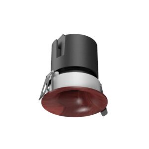Qin Series Recessed COB Spotlight Housing Kit-Curved Trim